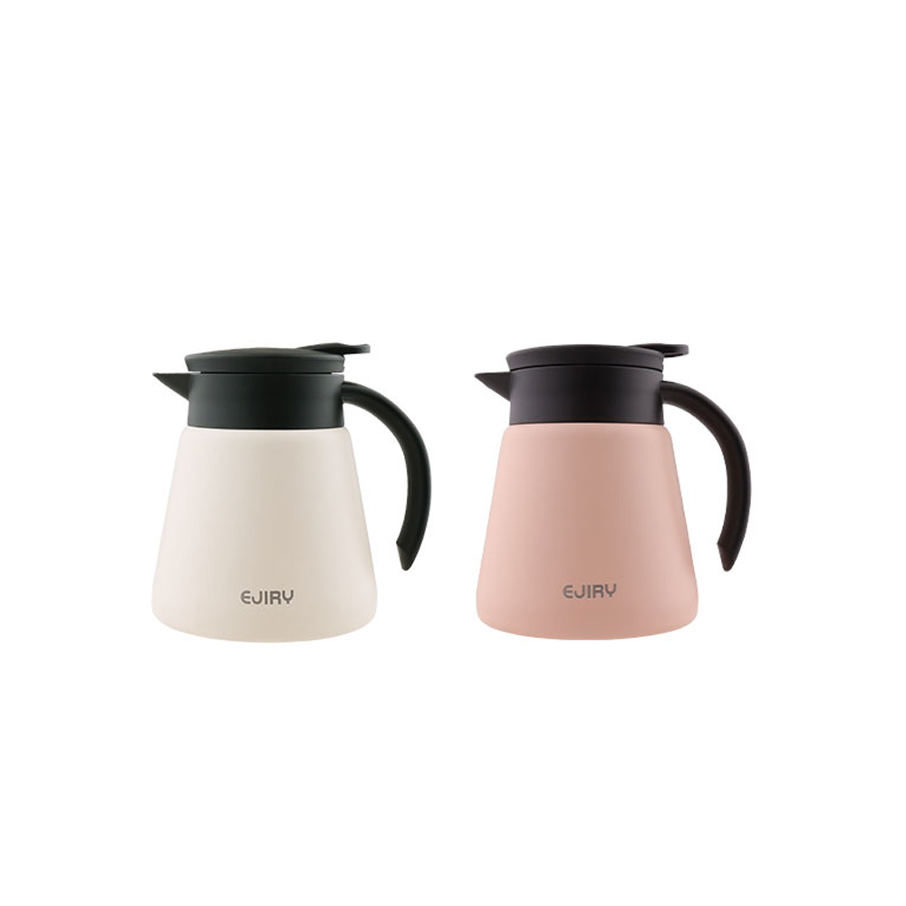 에지리 스텐 2중 단열 보온 보냉 주전자 밀폐 테이블팟 600ml - 상세 이미지 5