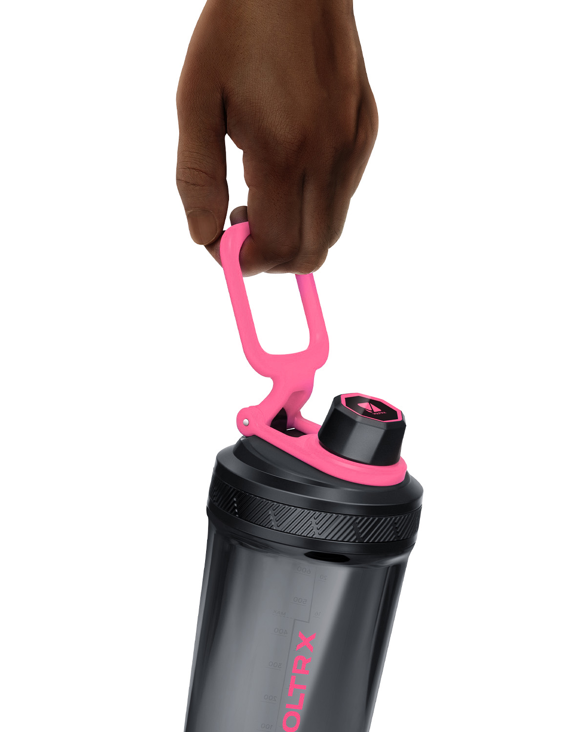 볼트렉스 전동 프로틴 쉐이커 보틀 물병 물통 헬스 보충제 단백질 쉐이크통 700ml, 핑크 이미지 6