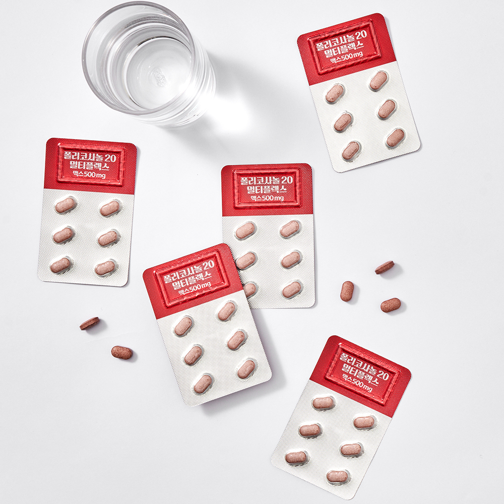 케어란스 폴리코사놀 20 멀티플렉스 맥스 500mg 30정, 3개 이미지 6