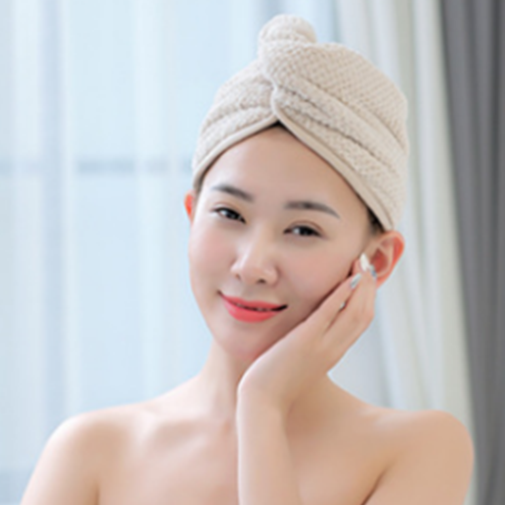 머릿수건 머리수건 헤어 말리는 드라이 타올 타월 수건 - 상세 이미지 4