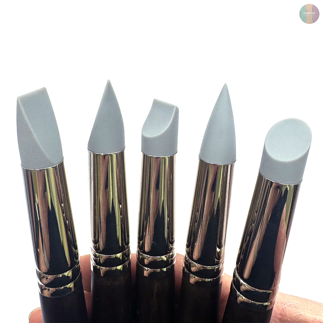 폴리머 클레이 실리콘 조형 붓 고무붓 대형 6호