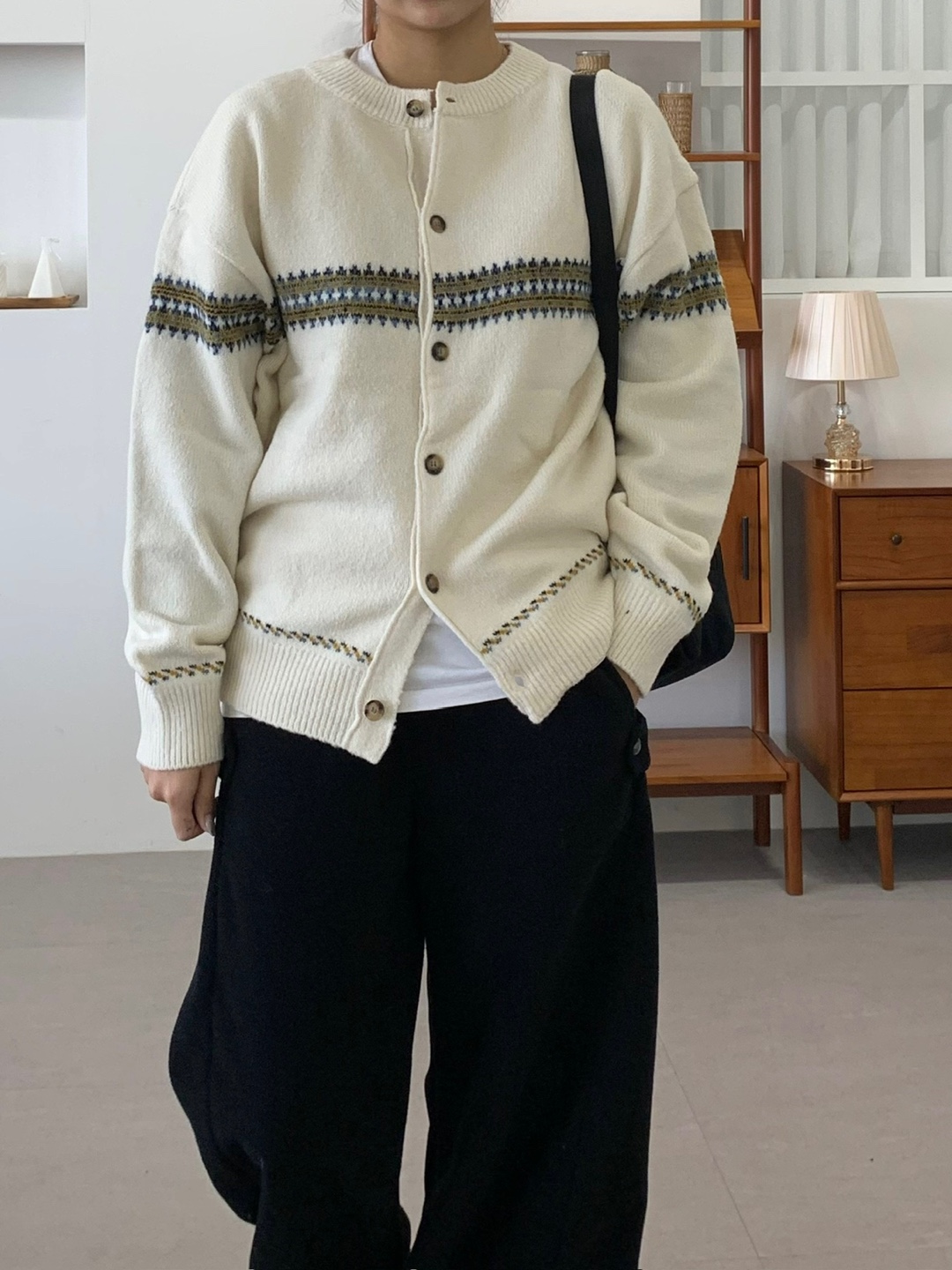 노르딕가디건 코위찬 노르딕 니트가디건 이미지 8