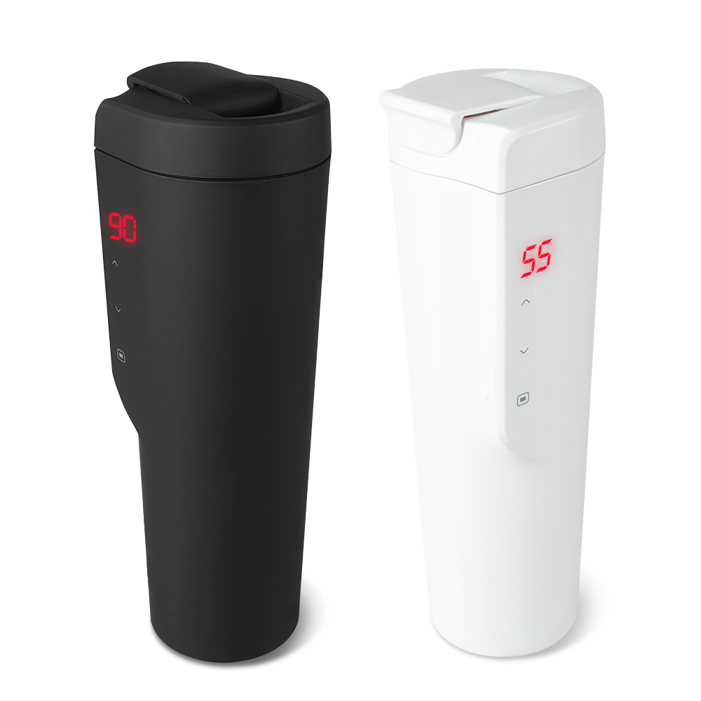 차량용 커피포트 전기포트 화물차 자동차 카포트 NV123-SC4500 420ml, 화이트 - 상세 이미지 2