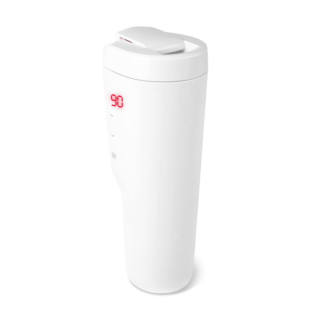 차량용 커피포트 전기포트 화물차 자동차 카포트 NV123-SC4500 420ml, 화이트 - 상세 이미지 4