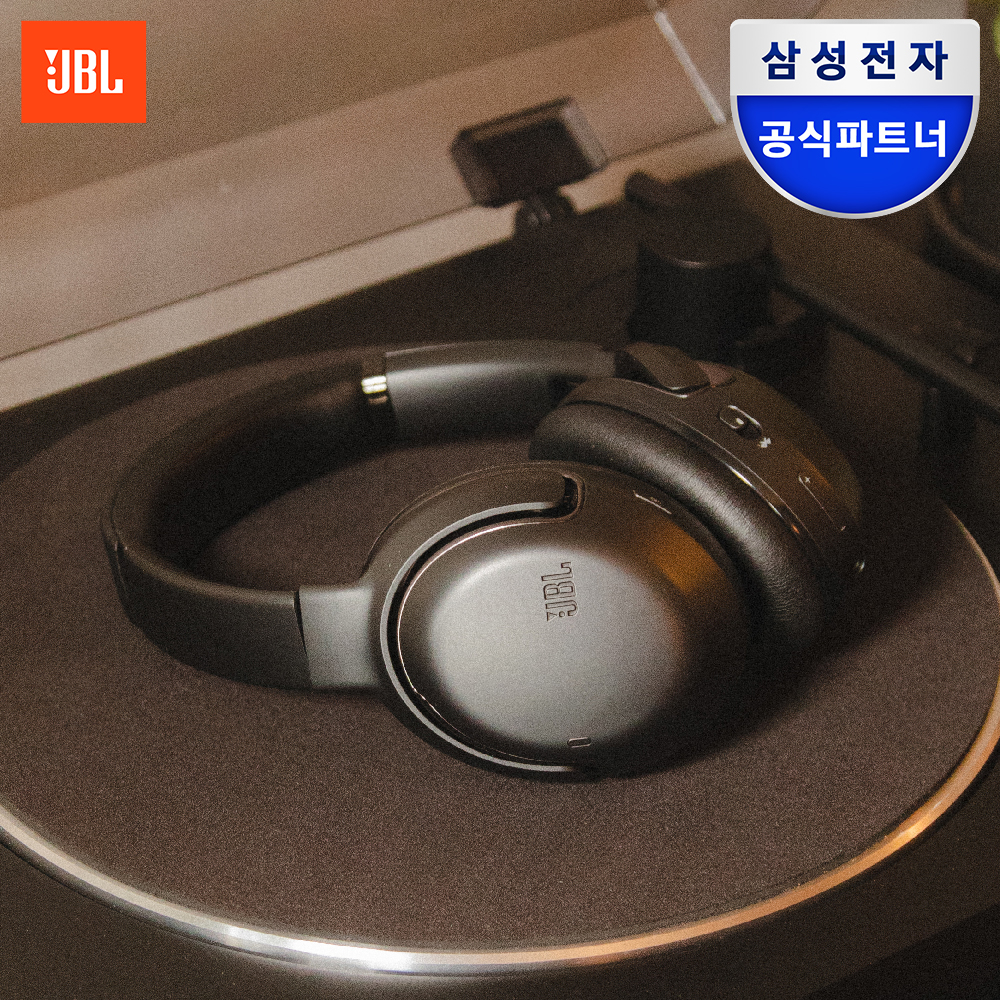 삼성공식파트너 JBL TOUR One M2 블루투스 노이즈캔슬링 헤드셋 블랙