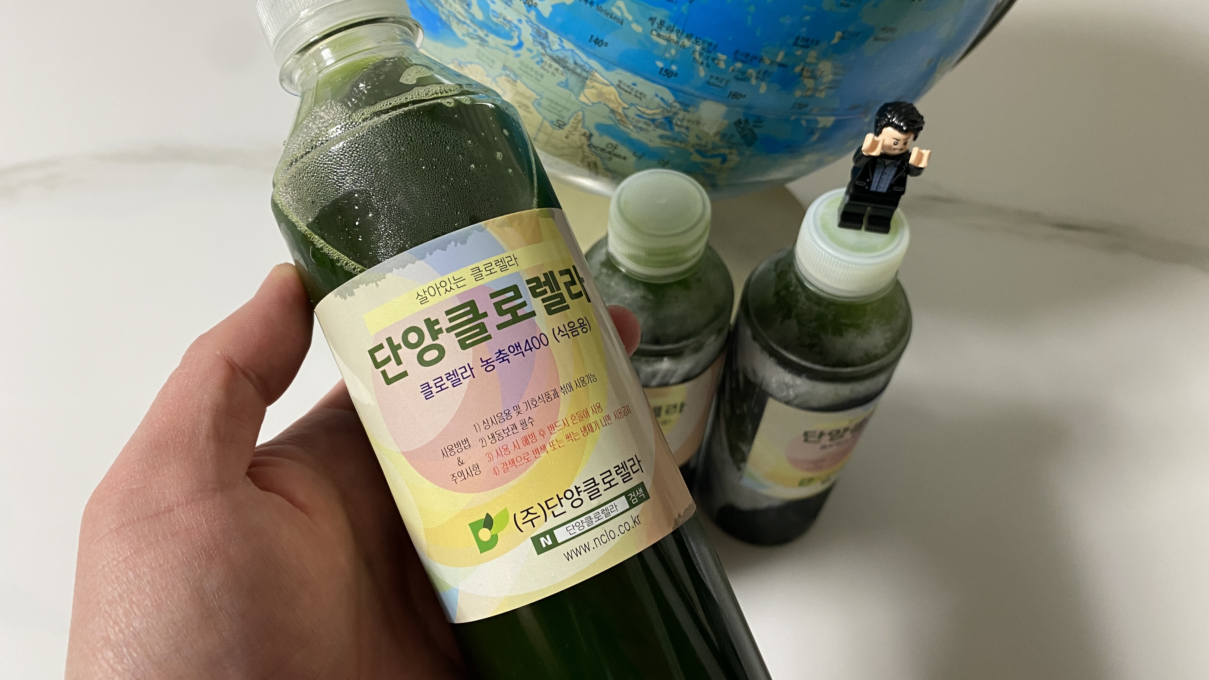 살아있는 클로렐라 물 농축액 400ml 생수 혼용 20리터 분량 농축액 - 상세 이미지 2