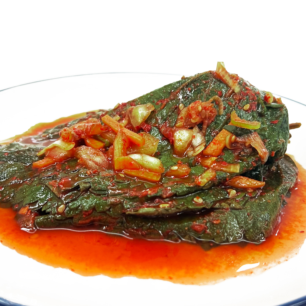[아침10시이전 당일출고] 김치대통령 깻잎김치 밥도둑 깔끔 맛 국내산 고춧가루 사용 1kg, 1개 - 상세 이미지 3