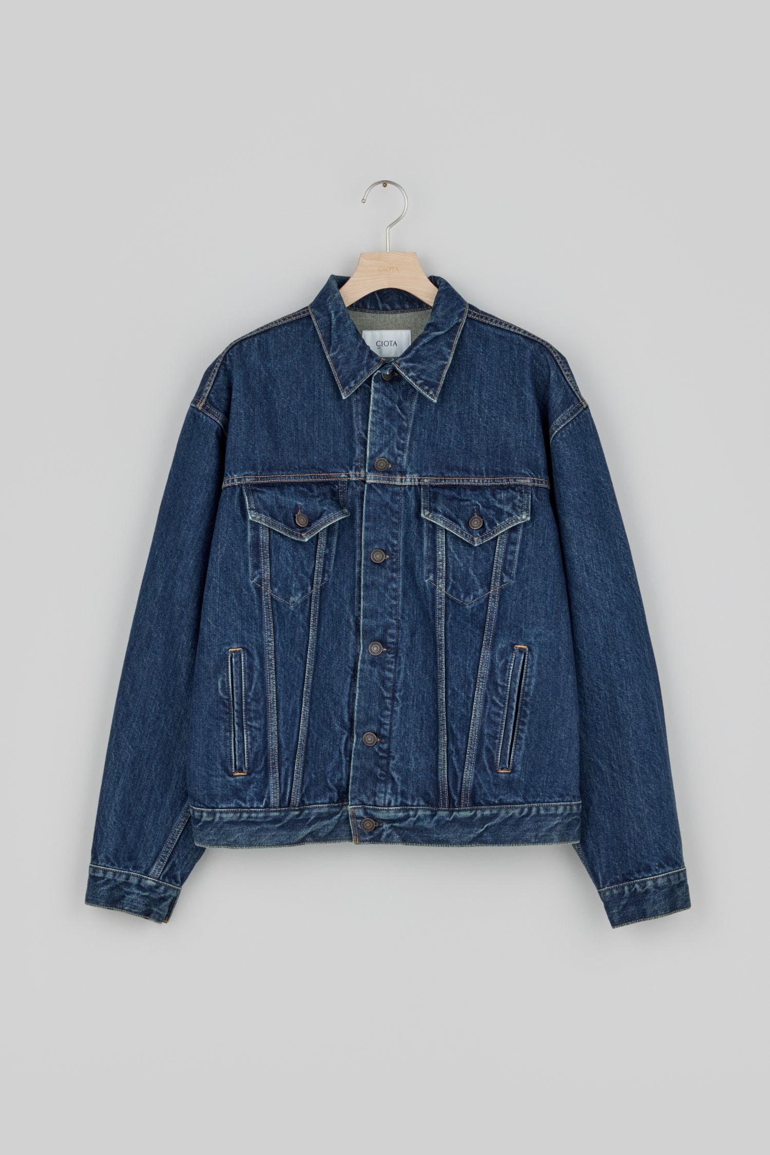 시오타 자켓 New 4 Pocket Denim Jacket 25SS - 상세 이미지 3