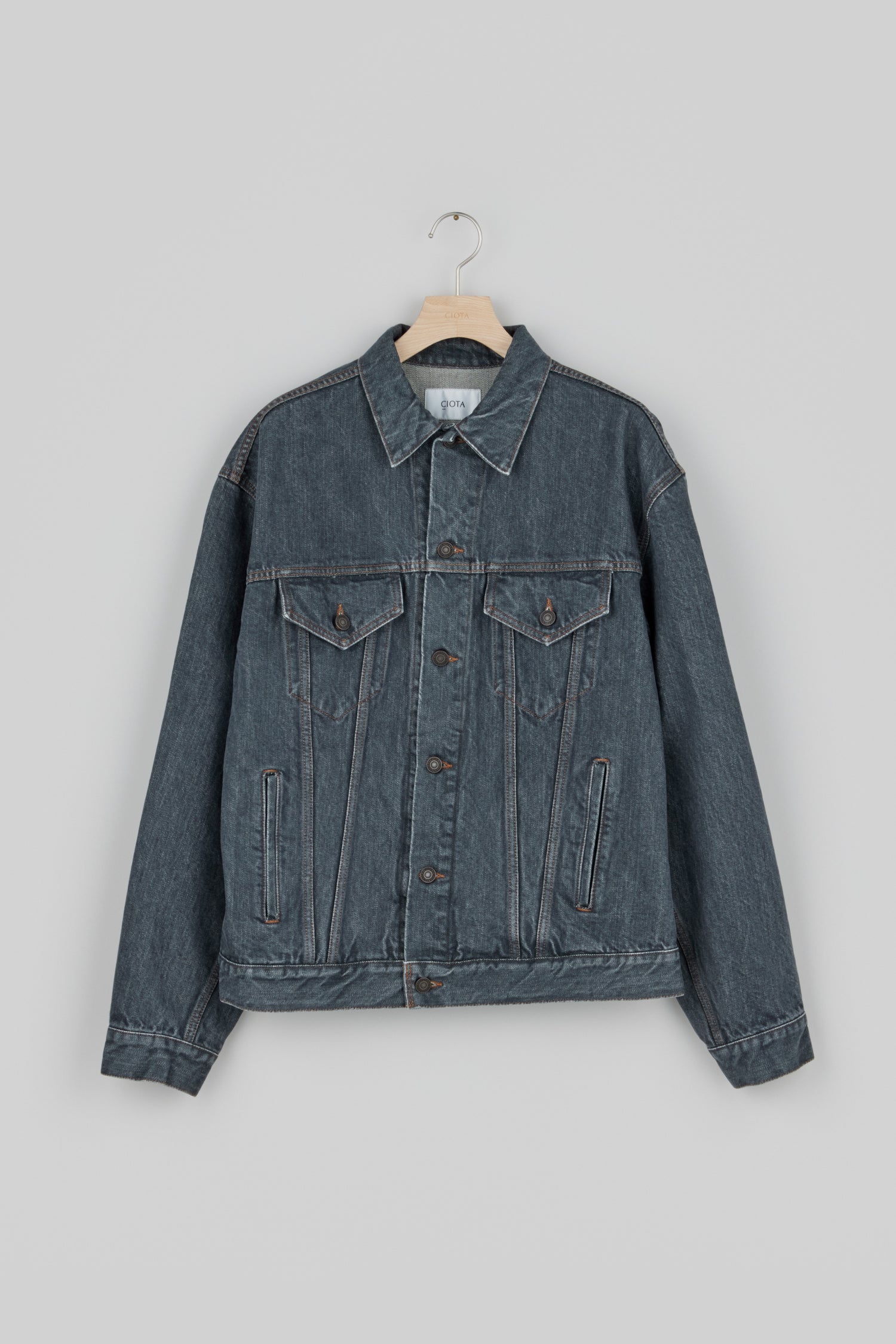 시오타 자켓 New 4 Pocket Denim Jacket 25SS - 상세 이미지 4