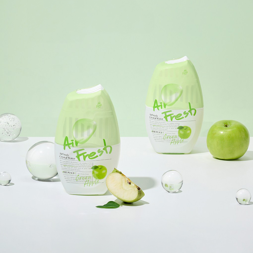 에어후레쉬 크리스탈워터 소취제 400ml X2개 허브 / 부케 / 오렌지 / 블랙체리 - 상세 이미지 2