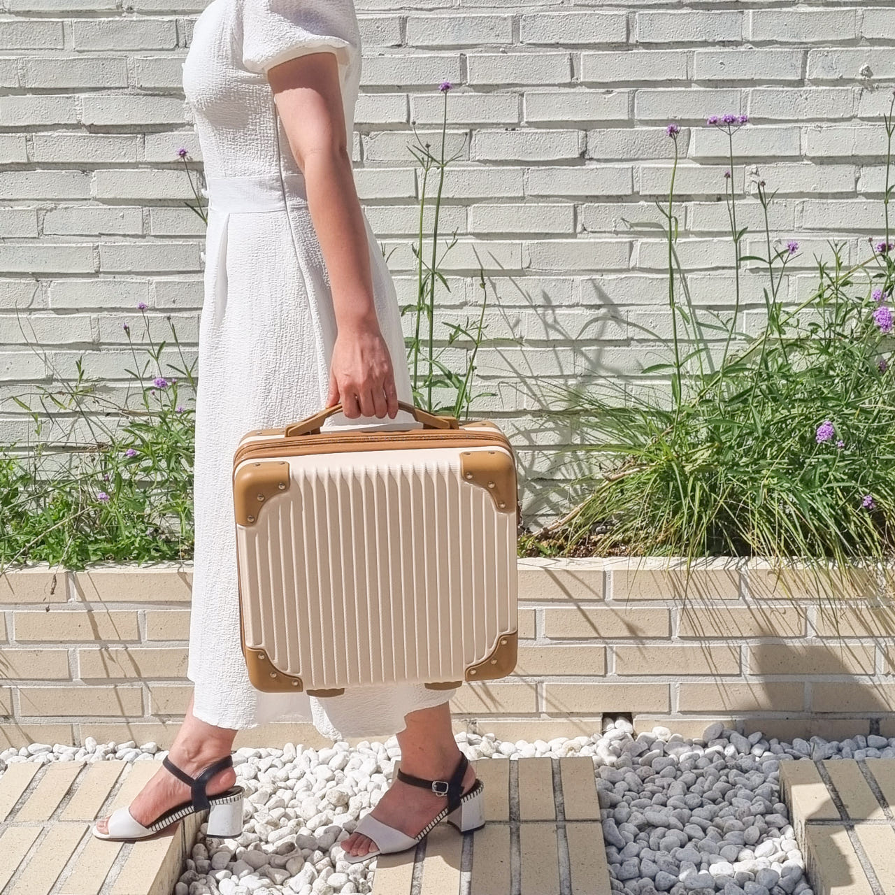 늘바론 미니 락 캐리어 다이얼 잠금 여행용 휴대용 기내용 레디백