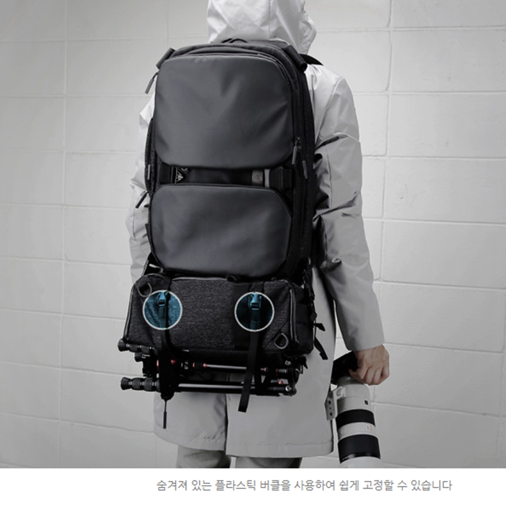 디자이너백팩 특이한 필름 카메라 가방 백팩 - 상세 이미지 4