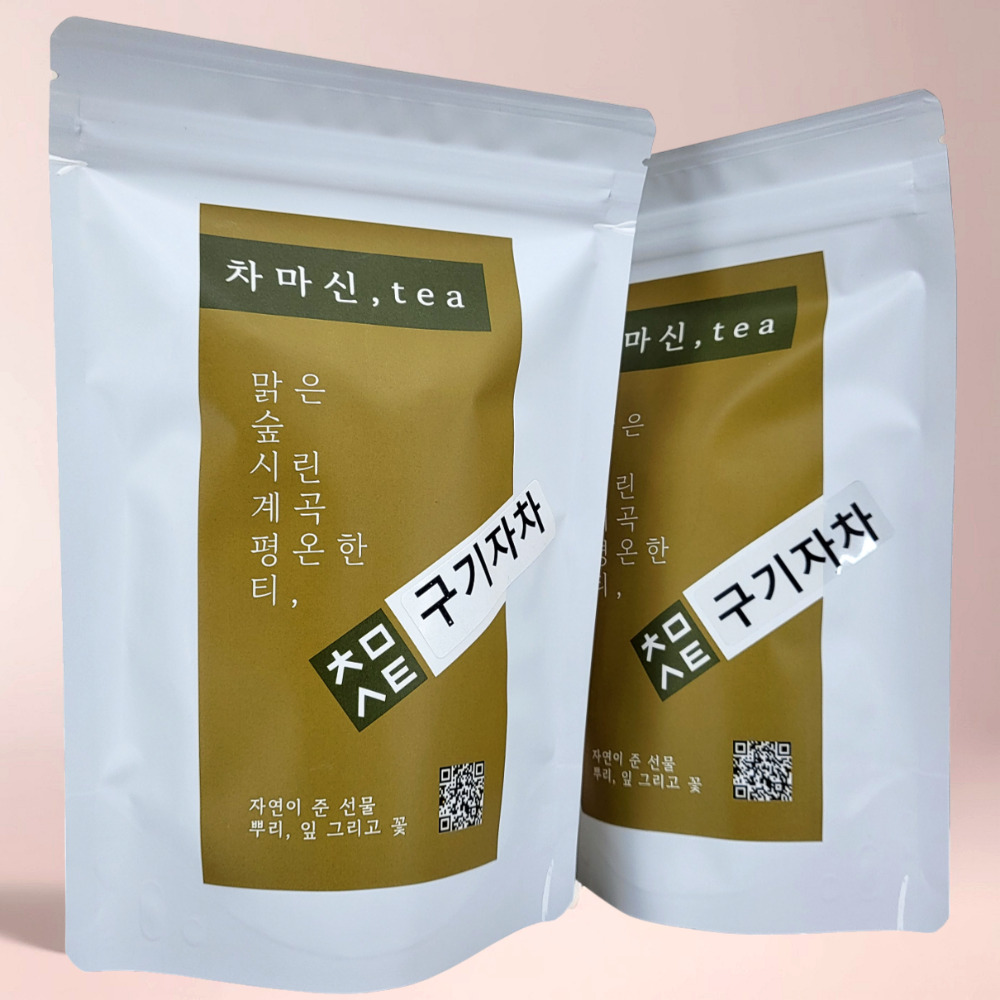 [100티백] 구기자차 50티백x2개 눈에좋은 청양구기자 차 - 상품 이미지