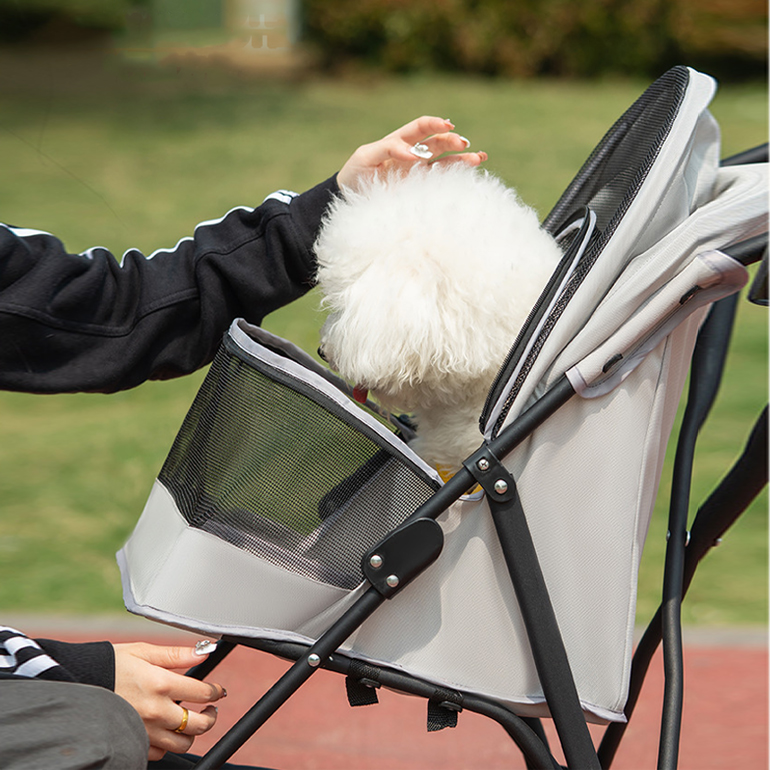 개과천선 이지너 초경량 접이식 강아지 유모차 고양이 반려견 이동 캐리어