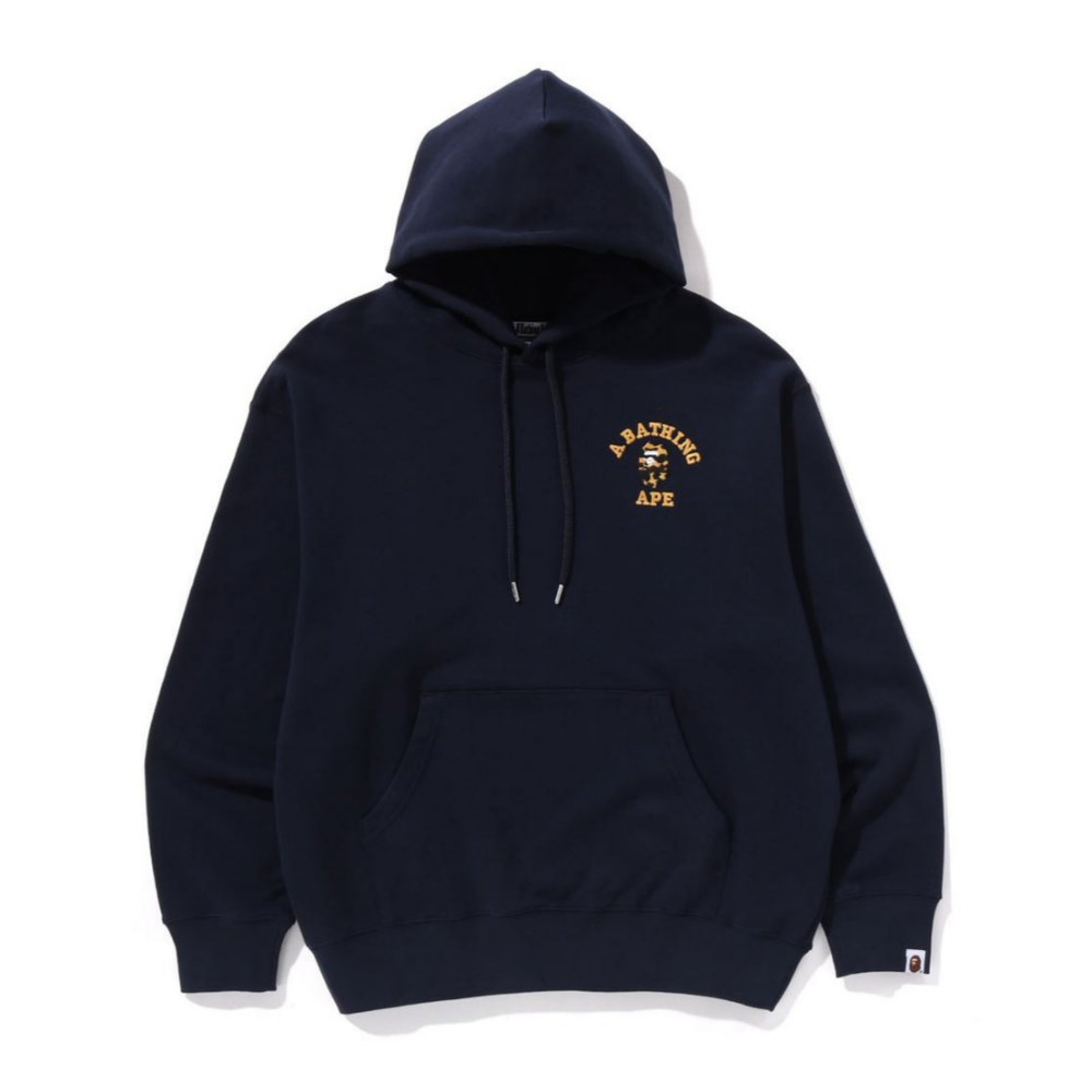 베이프 후드티 1ST CAMO COLLEGE LOGO RELAXED FIT PULLOVER HOODIE 2월 신상 1L30-114-306 - 메인 이미지