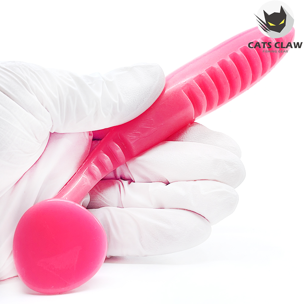 캣츠크로우 크라캣 쉐드웜 배스웜 플로팅웜 037 핑크, 15.2cm 이미지 6