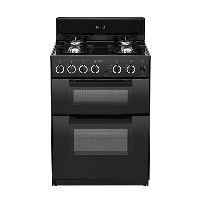 4구 스탠드식 오븐 무수 그릴 가스레인지 올인원 복합 가스 오븐 렌지 미드나잇 블랙