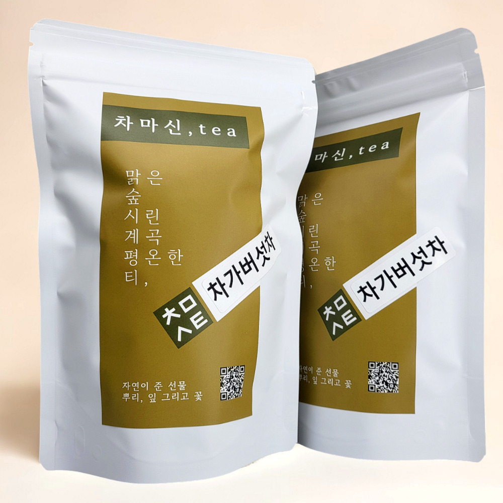 차가버섯차 50티백x2개 혈관에좋은 커피대신 차