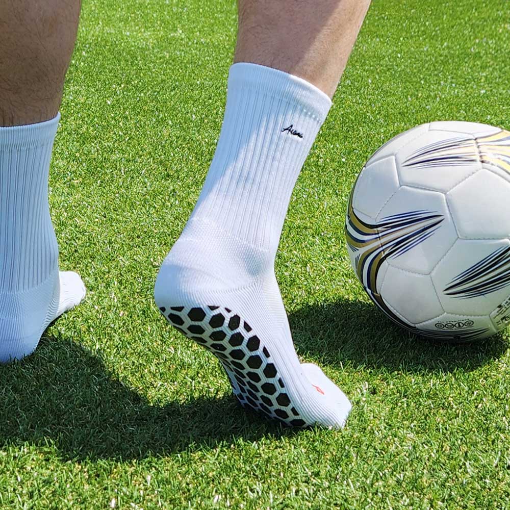 슈퍼그립 크루삭스(남성용) 남자 쿠션 요가 필라테스 논슬립양말 미끄럼방지 풋살 축구양말 이미지 7