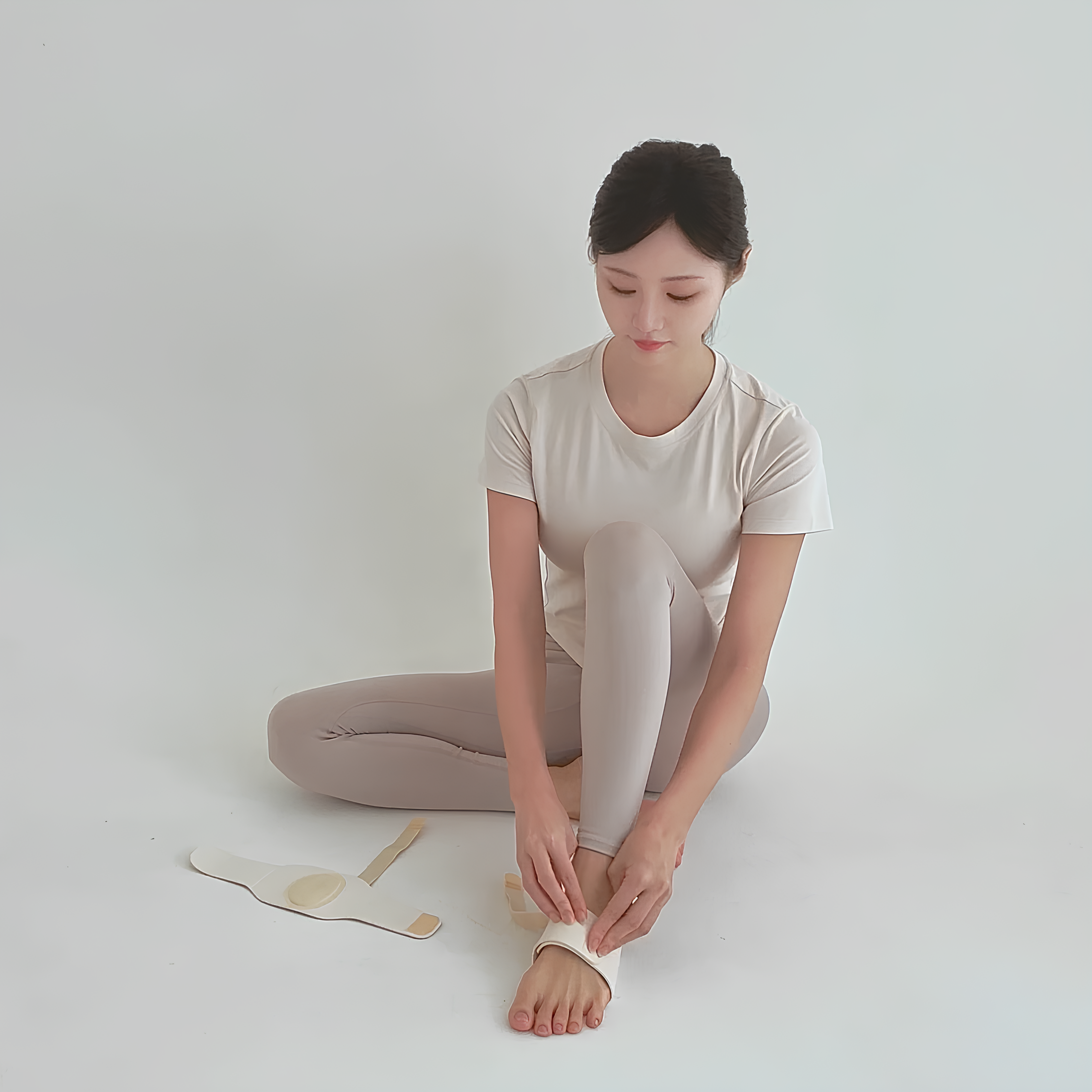 [1+1] 듀링 발 아치 패드 오다리 교정 발바닥 지간신경종