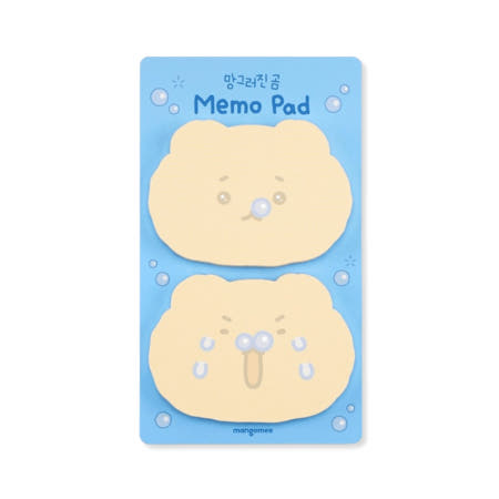 망그러진곰 울먹 점착 메모지 50매
