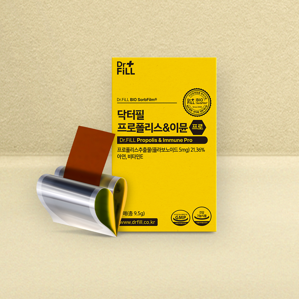 닥터필 프로폴리스 이뮨 프로 필름 30매, 3개 - 상세 이미지 2