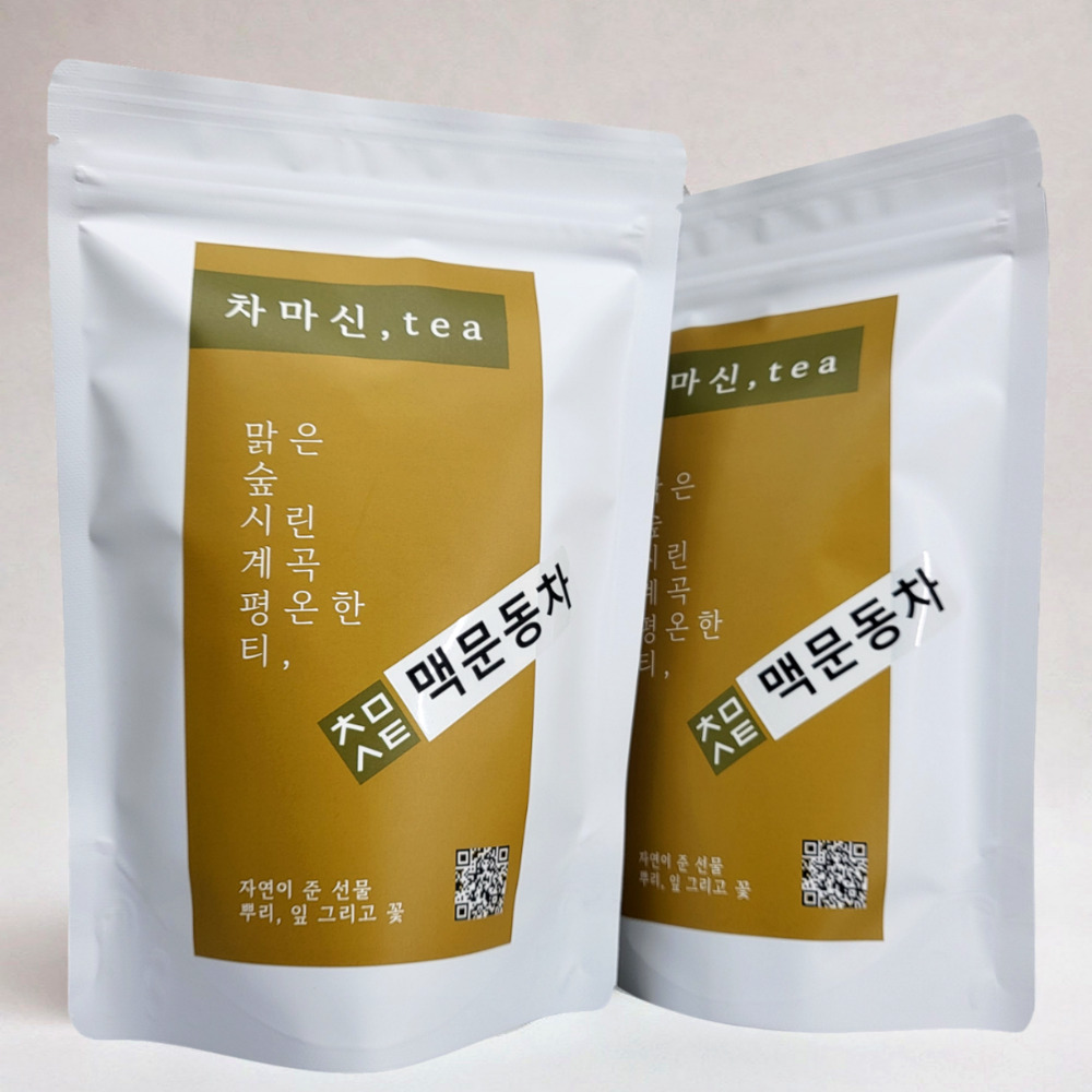 [100티백] 맥문동차 50티백x2개 기관지에좋은 볶은 맥문동 차 - 상품 이미지