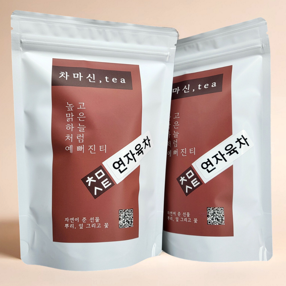 1+1 연자육차 50티백x2개 장에좋은 심신안정 차 - 메인 이미지