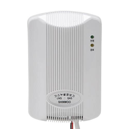 LNG 가스경보기 누설탐지 누출 경보기 ND-114 AC220V 방수형 가스감지기 신우전자 - 상품 이미지