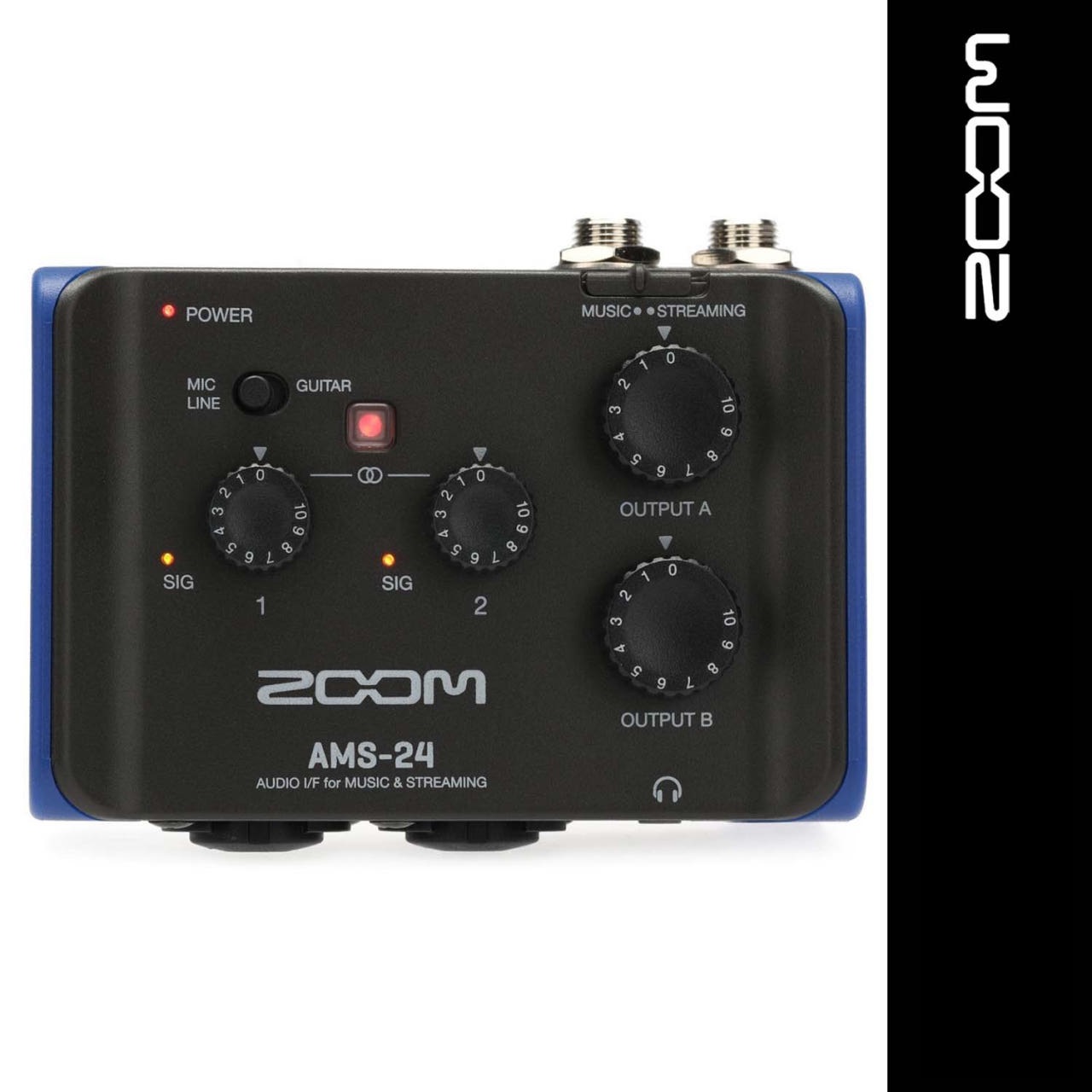 ZOOM AMS24 줌 USB 컴팩트 모바일 오디오 인터페이스