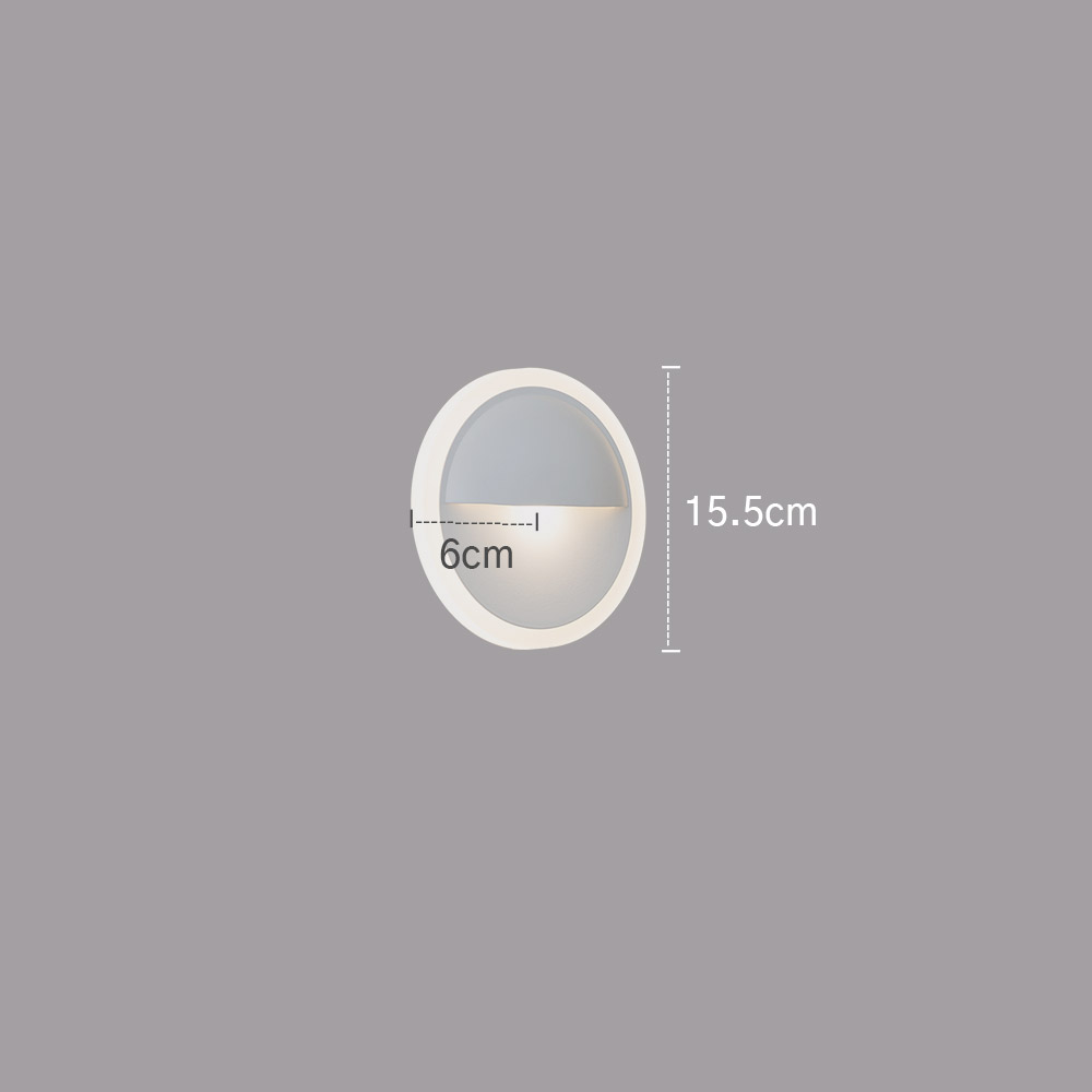 LED 벽등 벽조명 오린 7W 블랙 계단 복도 베란다 실내 인테리어 조명 - 상세 이미지 5