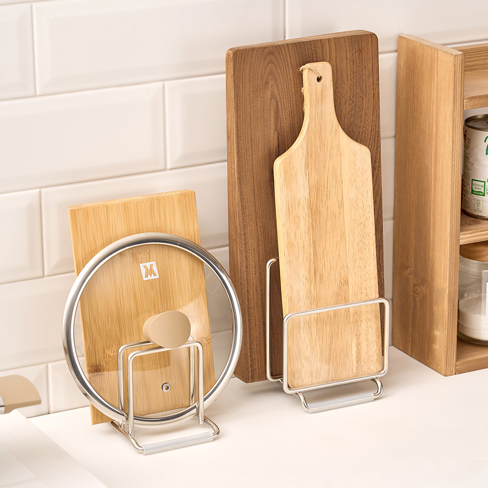 바겐슈타이거 스텐 304 도마 정리대 2종 택1 그릇 냄비뚜껑 주방정리 정돈