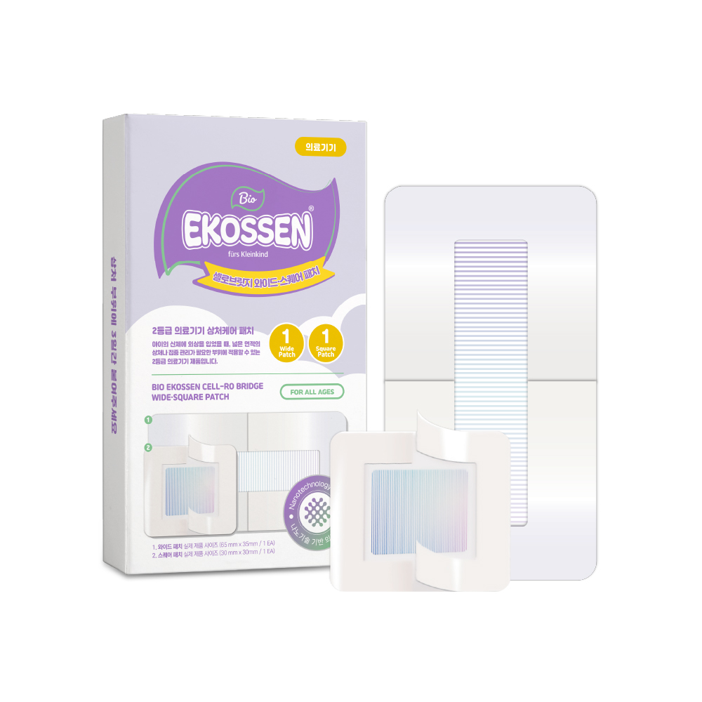 에코센 셀로브릿지 와이드 스퀘어 패치(2EA) 1개 - 메인 이미지