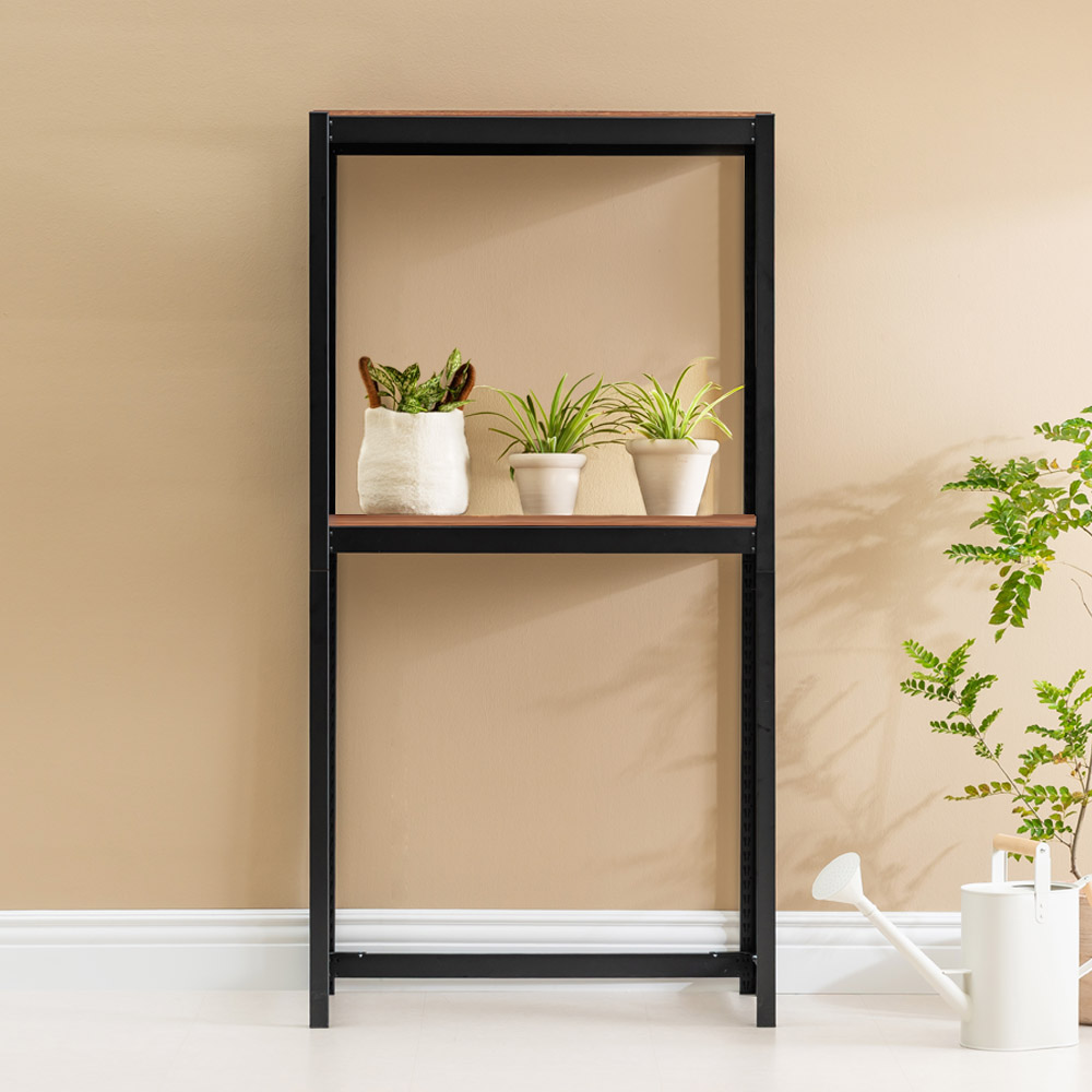 하단오픈형 조립식앵글 베란다 창고 틈새 홈던트하우스 300x300x900 2.5단