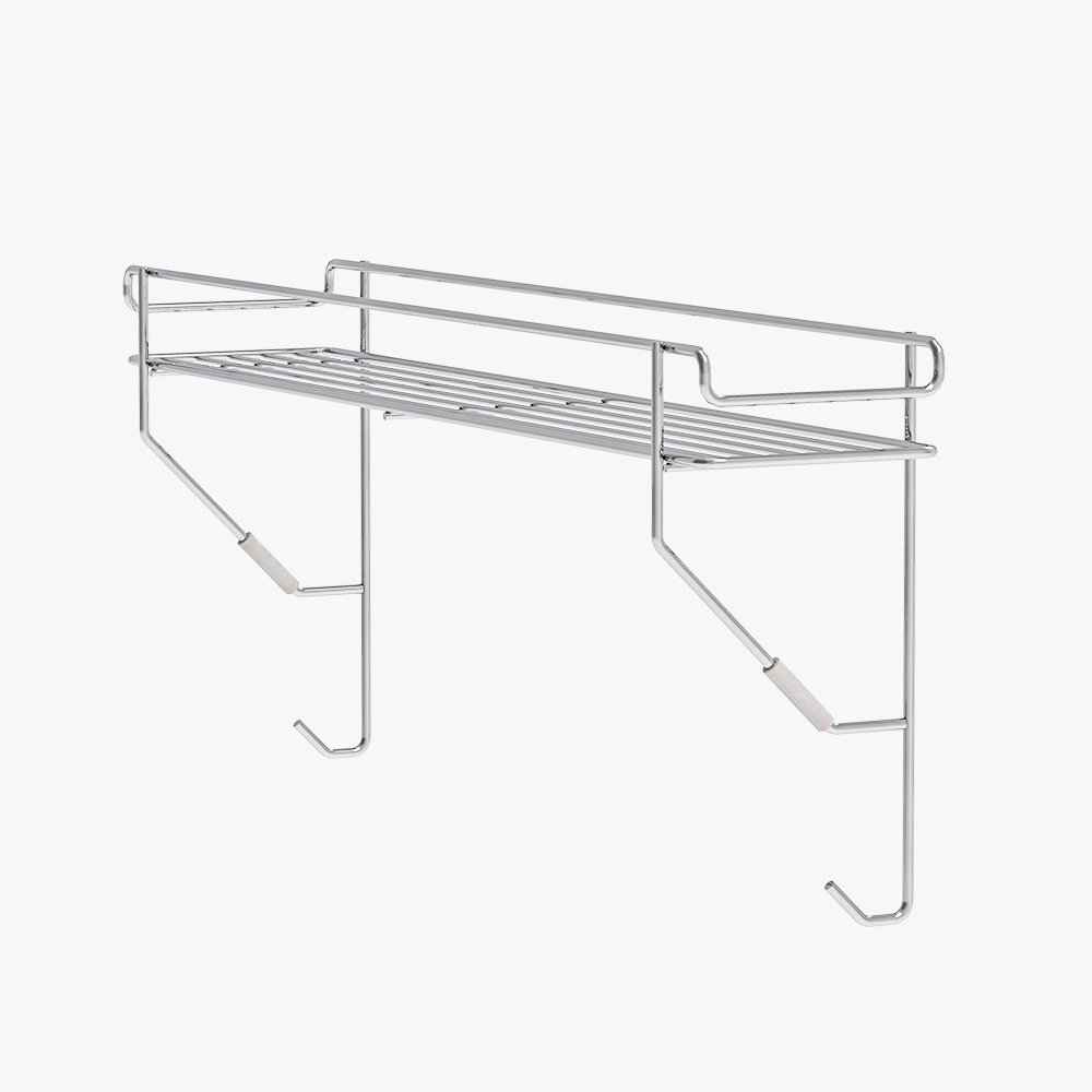 스파이더락 무타공 심플 수건 타월걸이 거치선반