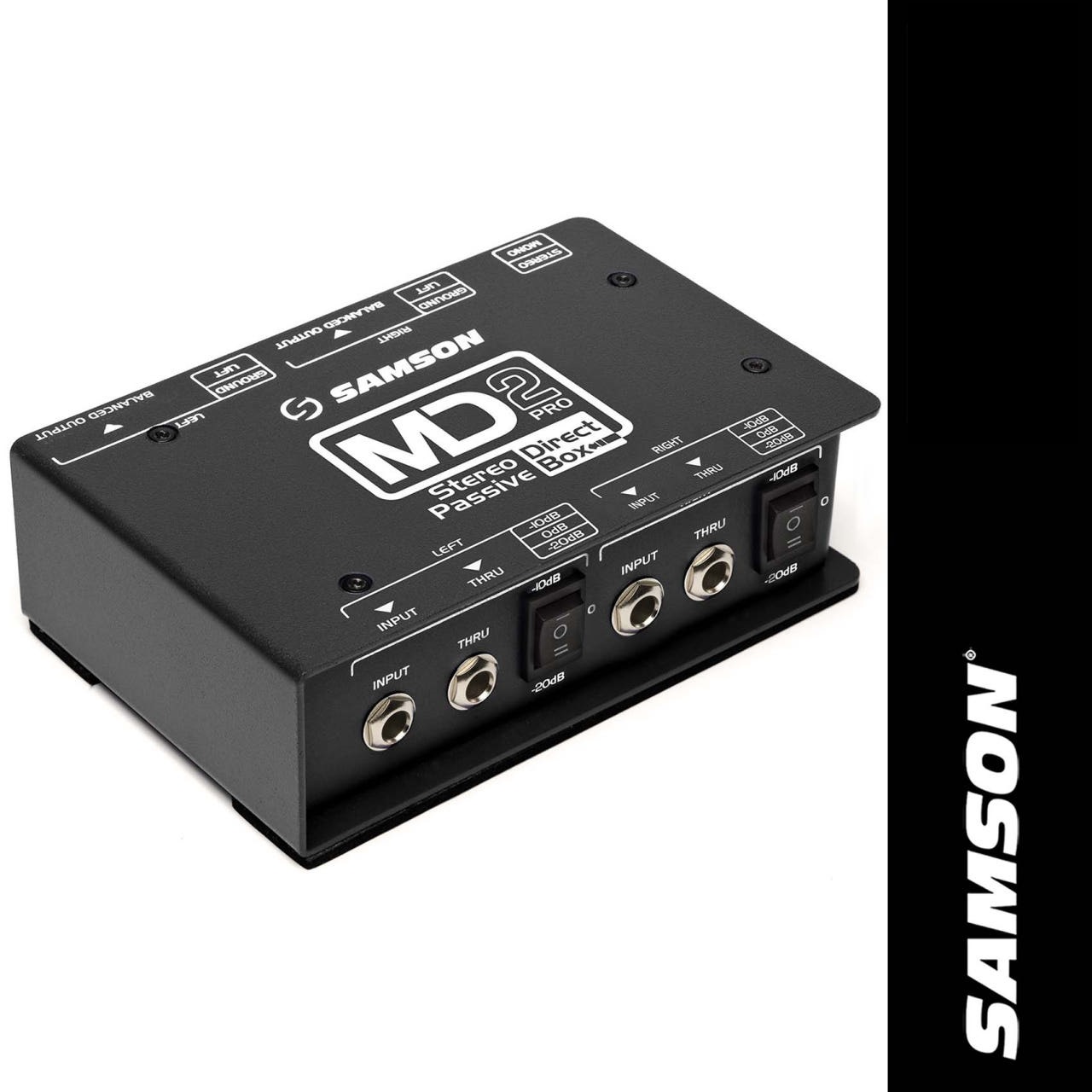 SAMSON MD2 Pro 샘슨 2채널 패시브 다이렉트 박스 DI BOX - 메인 이미지