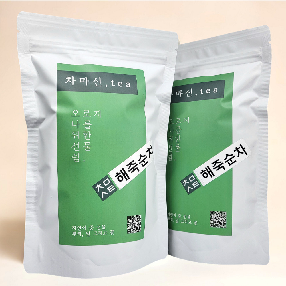 1+1 해죽순차 50티백x2개 니파야자 몸에좋은 마시는 차 - 상품 이미지