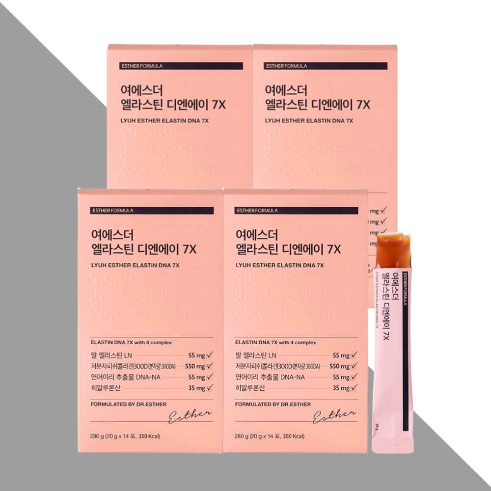 여에스터 엘라스틴 디엔에이7X 에스더포뮬러 14포X4개