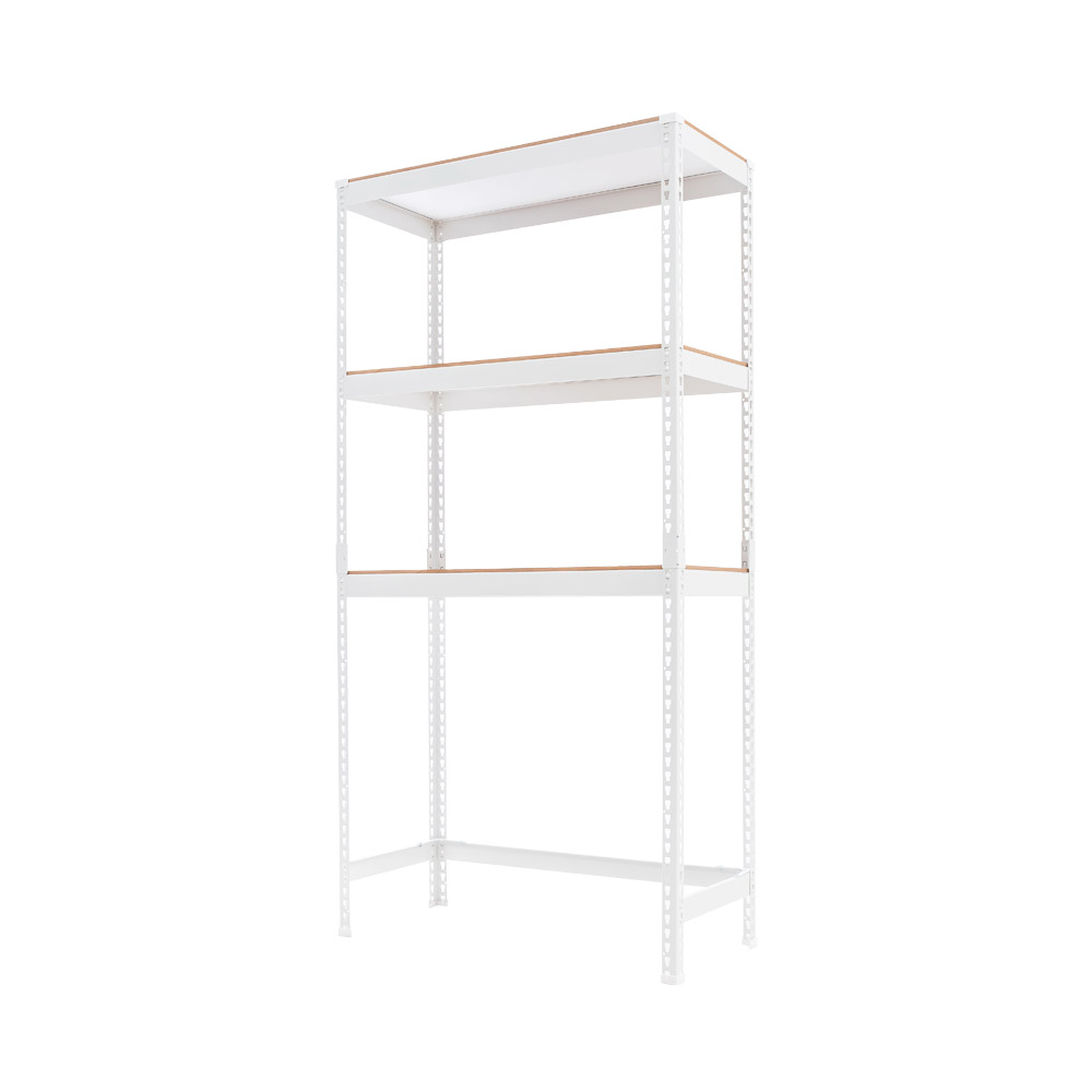 수납선반 스피드랙 하단오픈형 다용도선반 팬트리 랙 조립 300x300x900 2.5단