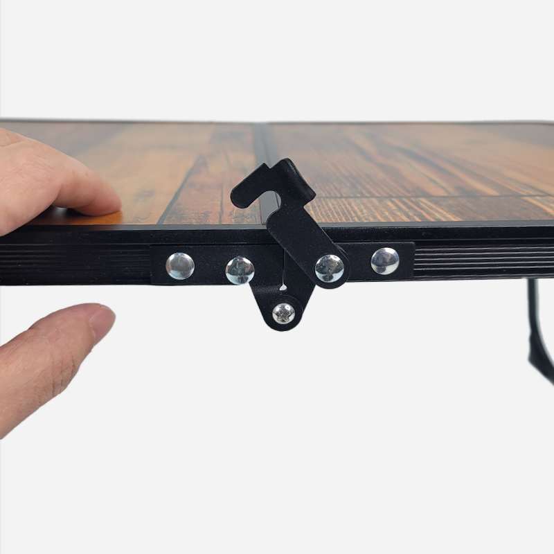 KOOLMAN 쿨맨 캠핑테이블 3단 접이식 좌식 알루미늄 경량 92cm 빈티지블랙