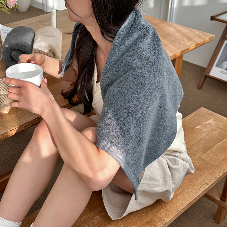 [까사베르데] 40수 코마사 195g 클래식타월 호텔 수건 10장 (4color) 답례품 - 상세 이미지 4