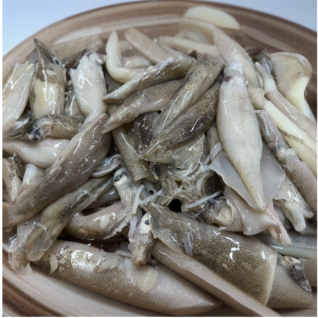 늘초록길목 한입총알한치 오징어 통찜 500g,1kg 15미에서30미 살아있을때 급냉 - 상품 이미지