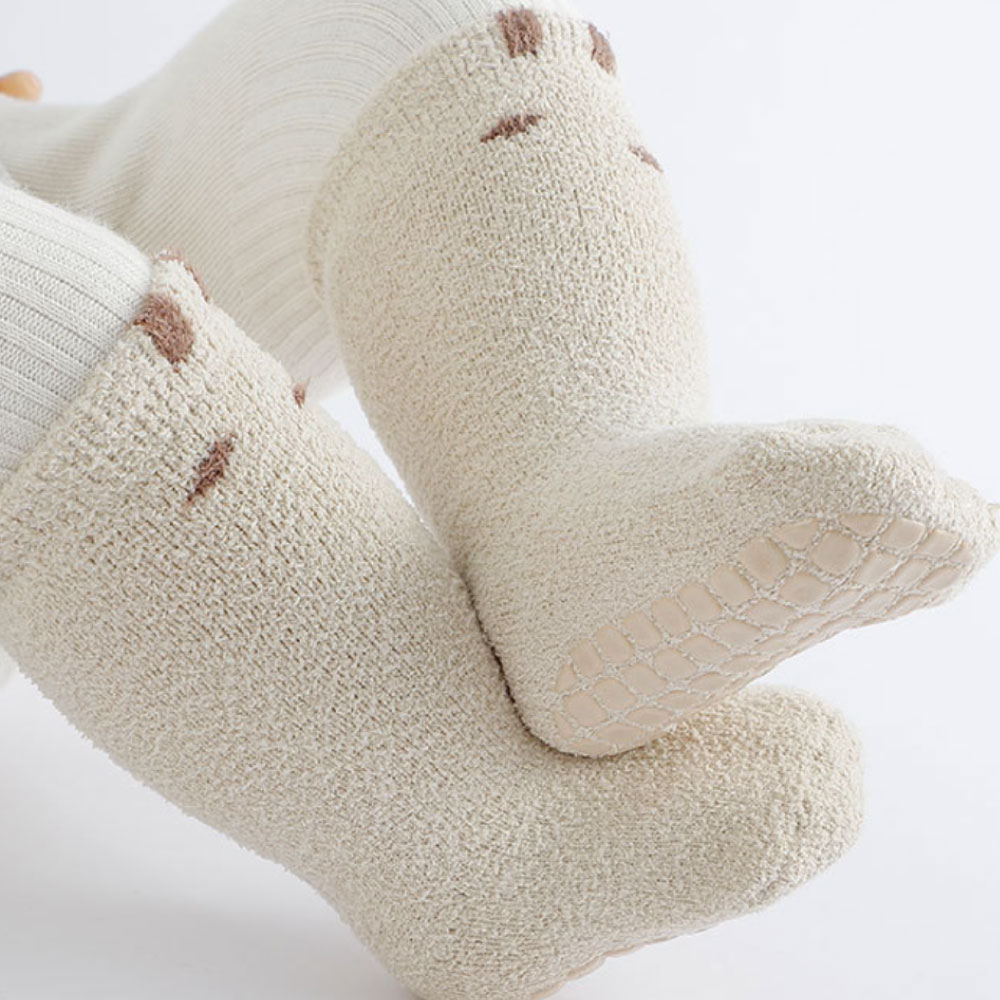 아기양말 풋워머 수면 겨울 양말 유아 신생아 돌 아기 미끄럼방지
