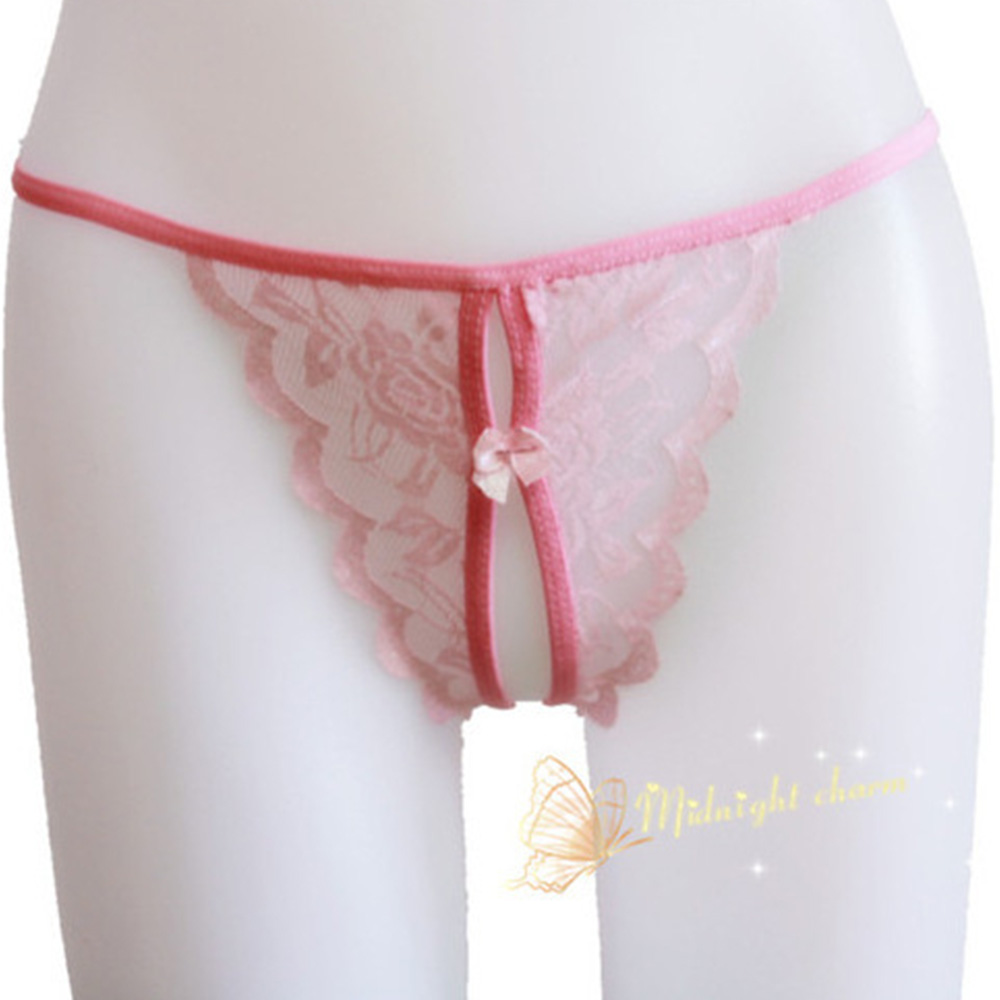 갈라 구슬 섹시 망사 야한 티팬티 치키 밑트임속옷 끈팬티 세트 thong - 상세 이미지 5