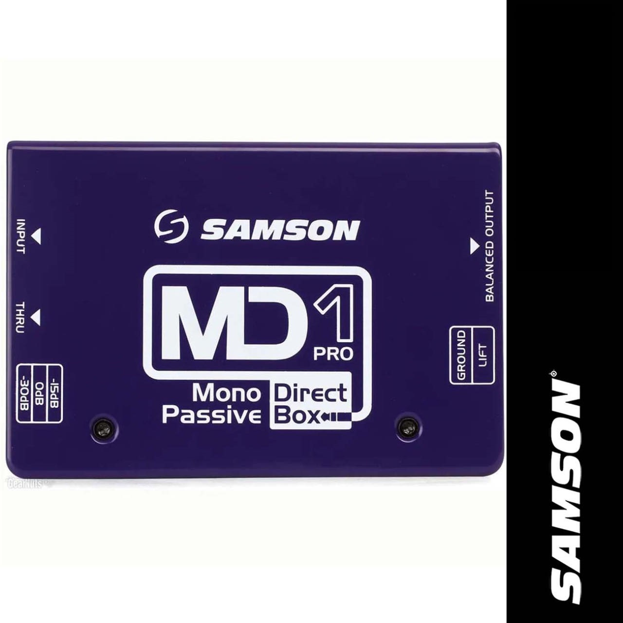 SAMSON MD1 Pro 샘슨 1채널 모노 패시브 다이렉트 박스 DI BOX DI박스 - 메인 이미지