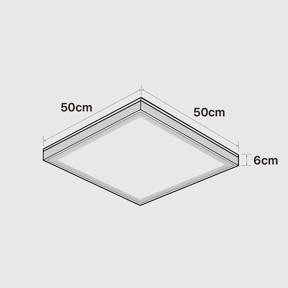 LED 방등 방조명 천장 조명 뮤트 50W - 상세 이미지 5
