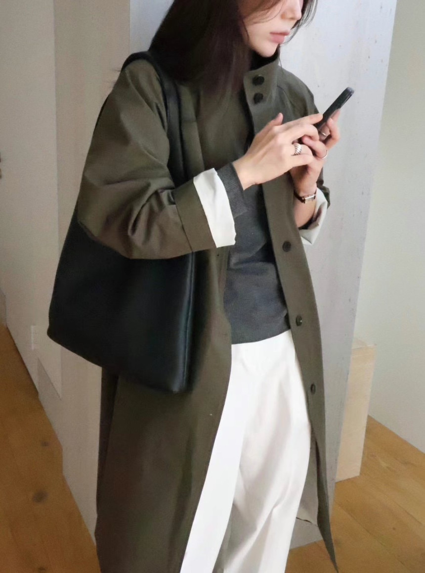 [당발]Stted trench coat (2clolors) 상세 이미지 14