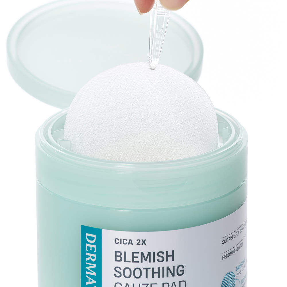 [베베더오리 콜라보] 더마토리 시카 엑소좀 흔적 진정 거즈 패드 70매 [증정] 패드케이스 1개 : 더마토리 공식 스토어