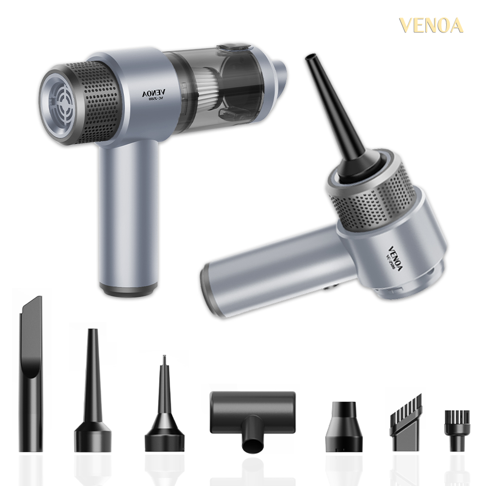 베노아 듀얼파워 차량용청소기 가정용 무선 핸디 휴대용 미니 에어건