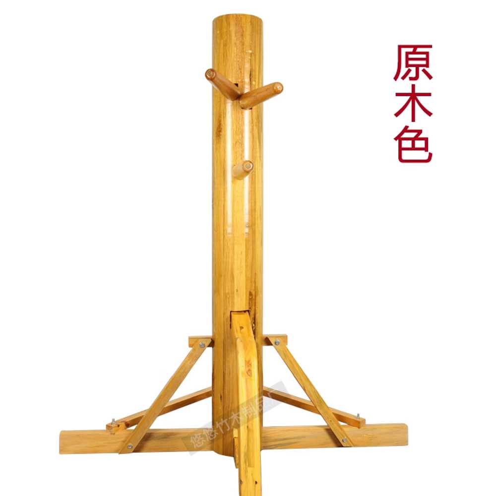 절권도 샌드백 원목 영춘권 연습 무에타이 수련 쿵푸 150cm - 상세 이미지 4